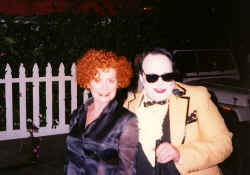 "The two drunks" outside of the Rainbow Room / Roxy in CA.